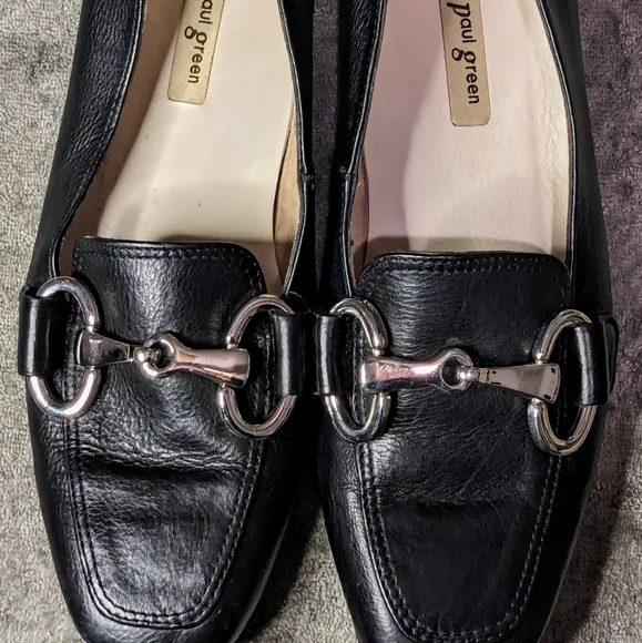 Paul Green | Shoes | Vintage Paul Green Womens Black Leather 